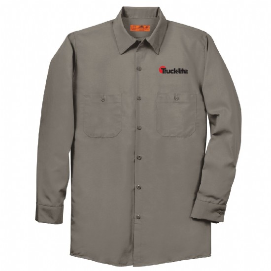 Red Kap Long Sleeve Industrial Work Shirt #2